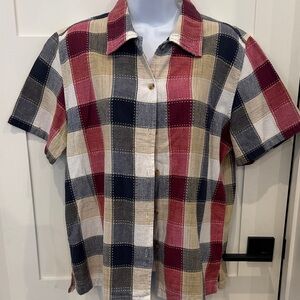 Women’s Multicolor Plaid Shirt